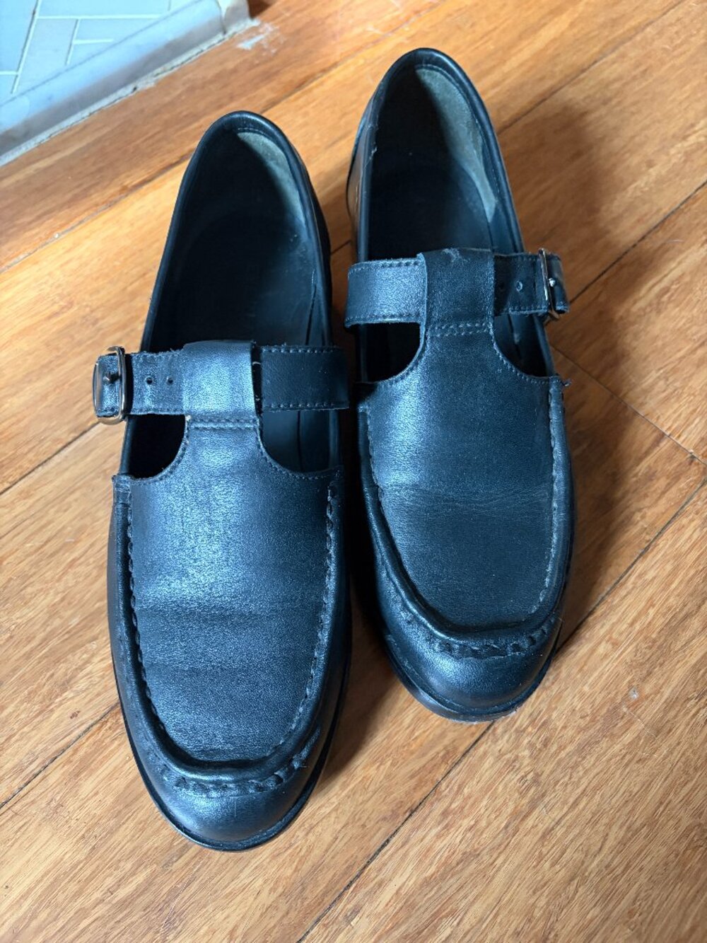 Everlane Black Mary Jane Loafer